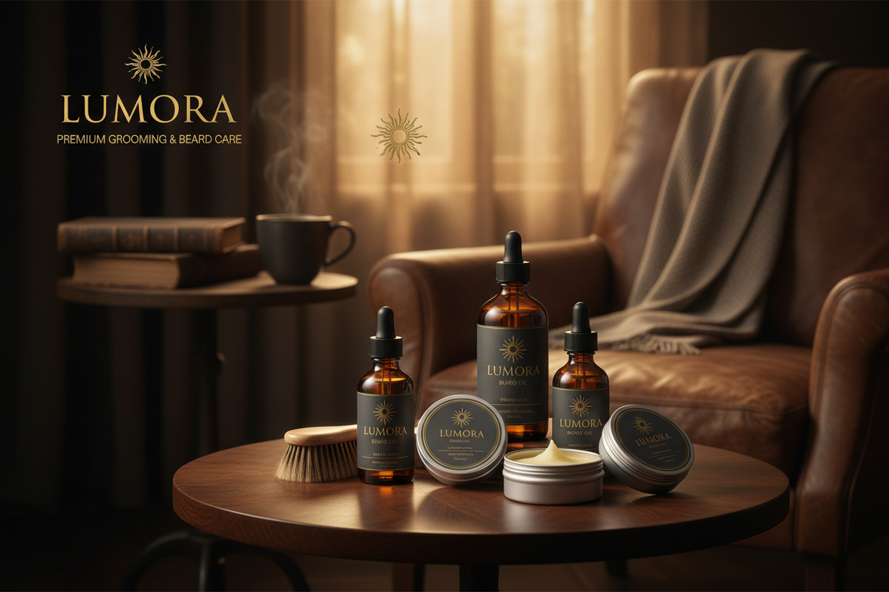 Banner Lumora - Cuidado Masculino